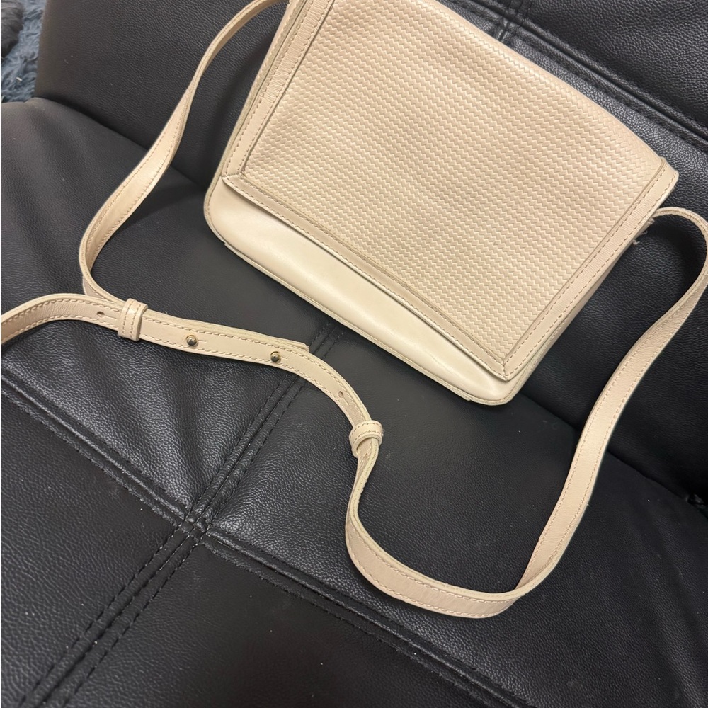 Nisolo Tan Crossbody Bag